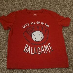 Disney Red Ballgame Kids T-Shirt